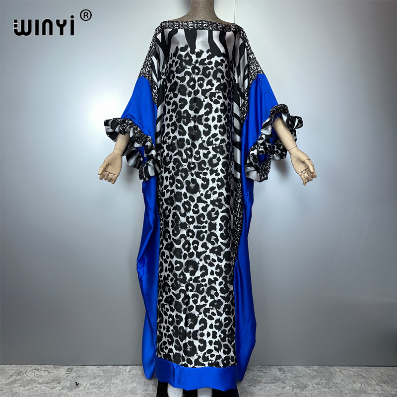 Summer Clothing Holiday - Winyi verão leopardo impressão vestido de