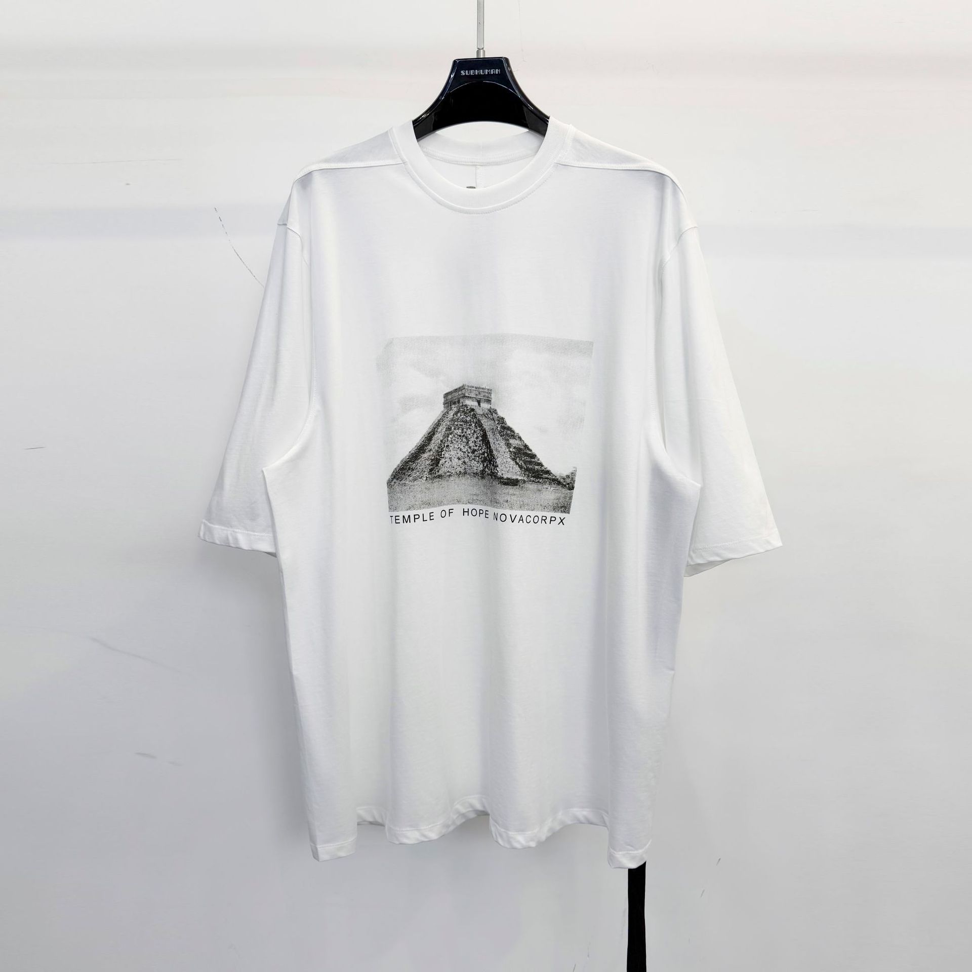 Summer Vibes Clothing Men - 26SS Dark Lazy‑Vibe Camiseta oversized de