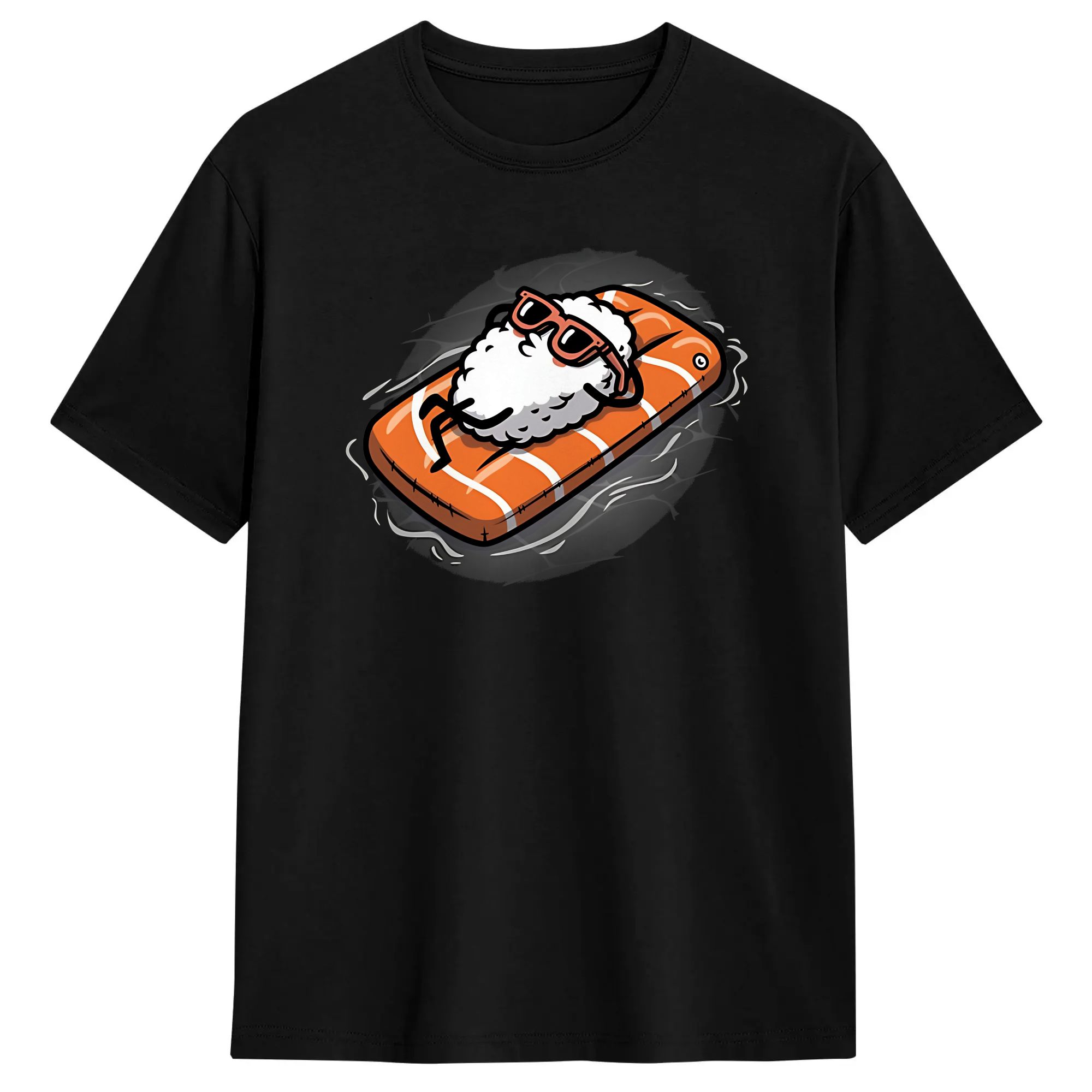 Summer Vibes Clothing Men - Camiseta Sushi para Homens e Mulheres,