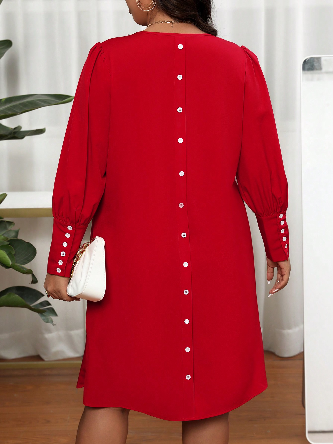 Summer Clothing Colors - Vestido Midi Feminino Plus Size com