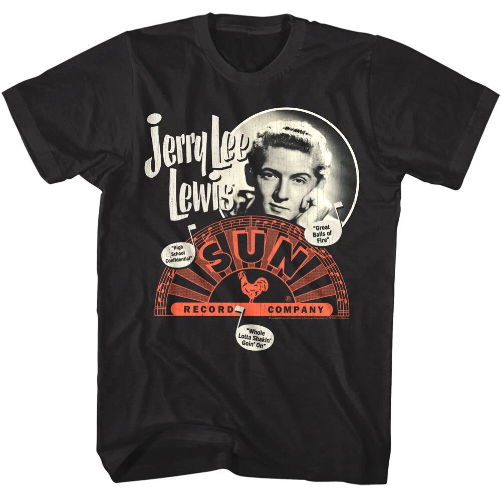 Summer Clothing Label - Jerry lee lewis canhão titulares camiseta