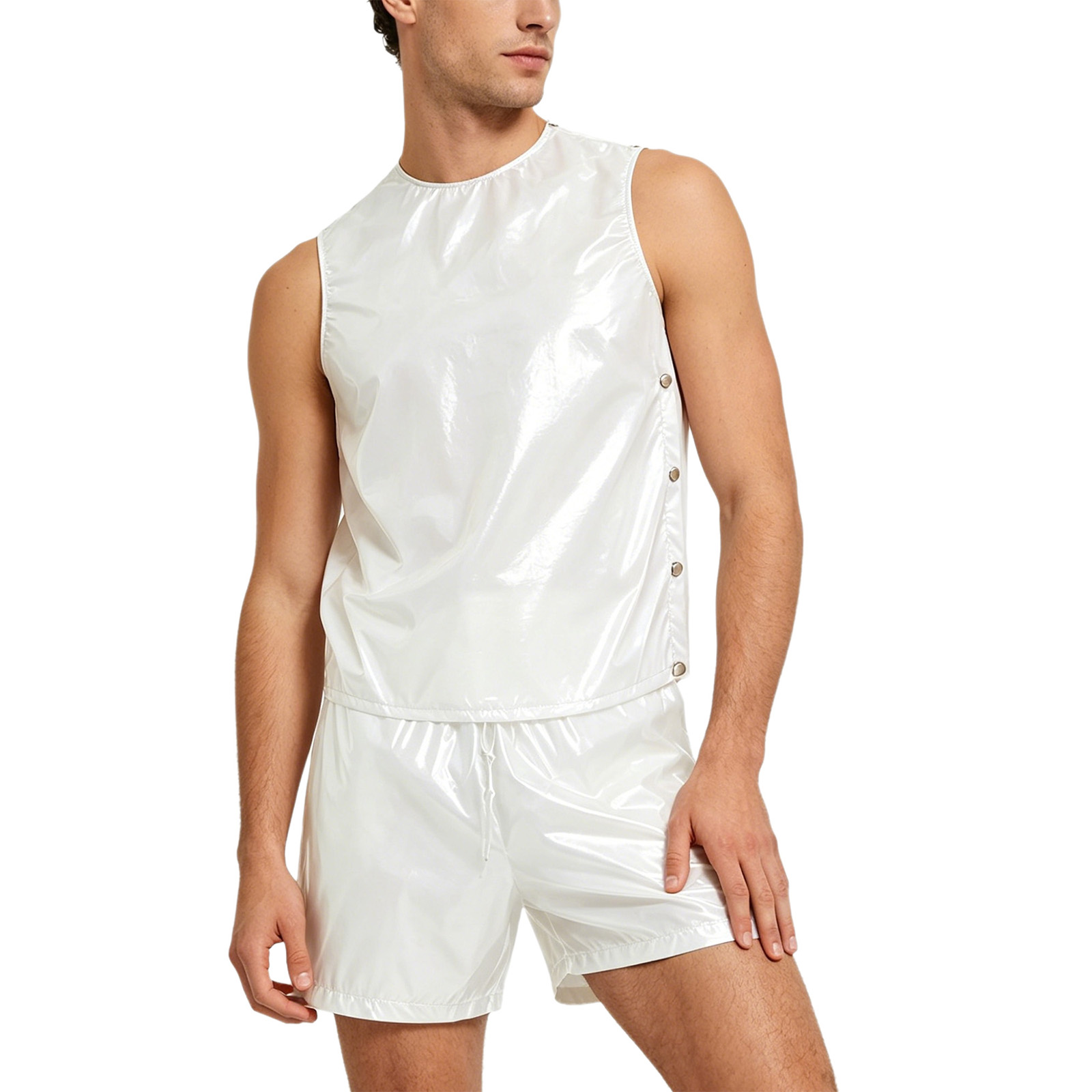 Summer Clothing Outfits - Conjunto de Duas Peças para Homens