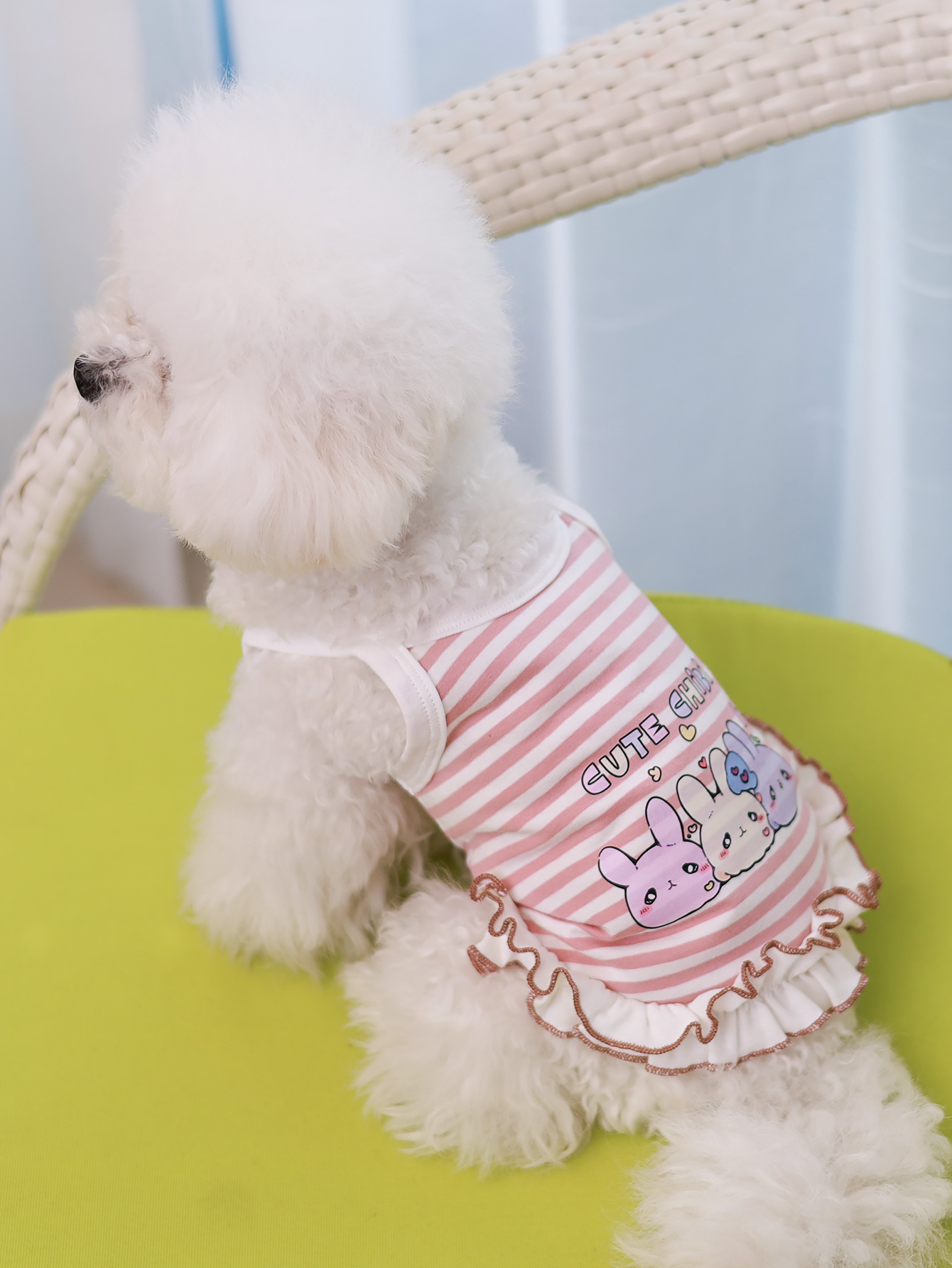 Summer Clothing Material - Colete para cães, roupas para animais