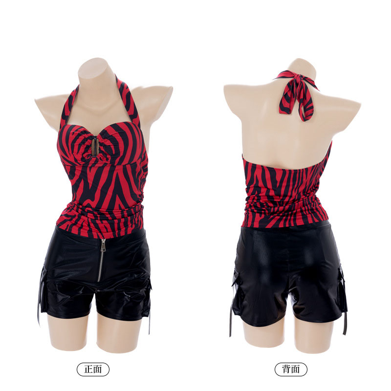 Summer Clothing Sets Women - Top Halter Nikki Obsession para Cosplay