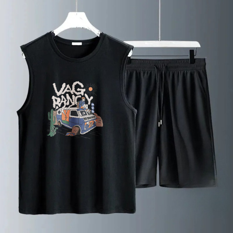 Conjuntos de Camisetas Sem Man - Summer Knit Clothing avaliação e preço