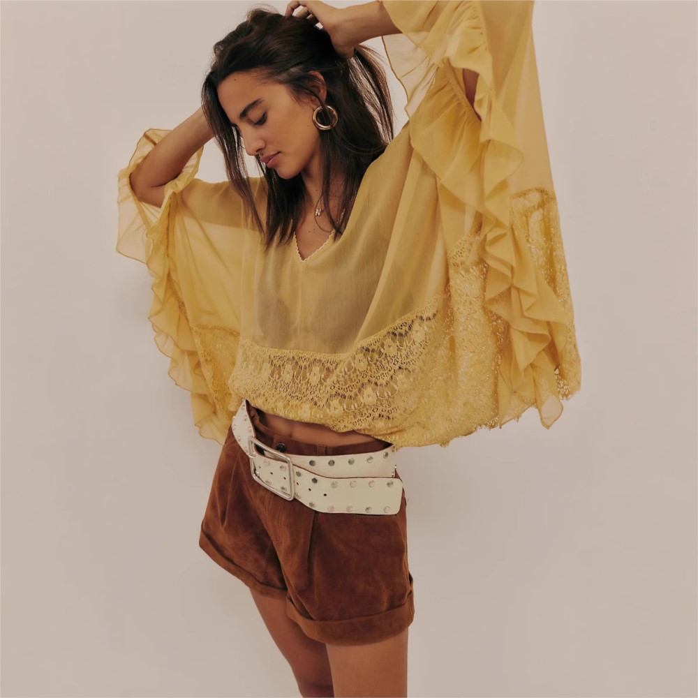Blusa Solta Feminina de Manga  - Summer Clothing Holiday avaliação e preço