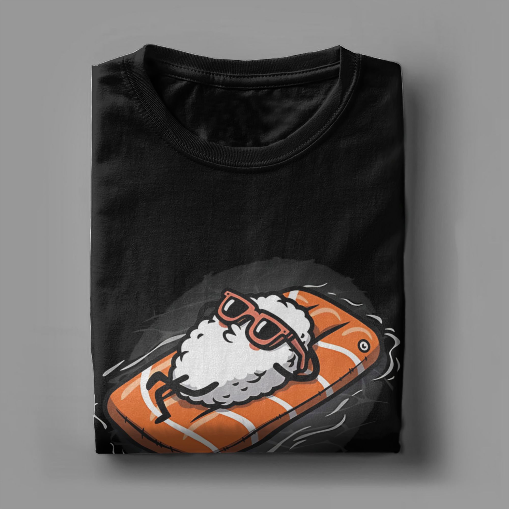 Camiseta Sushi para Homens e M - Summer Vibes Clothing Men avaliação e preço