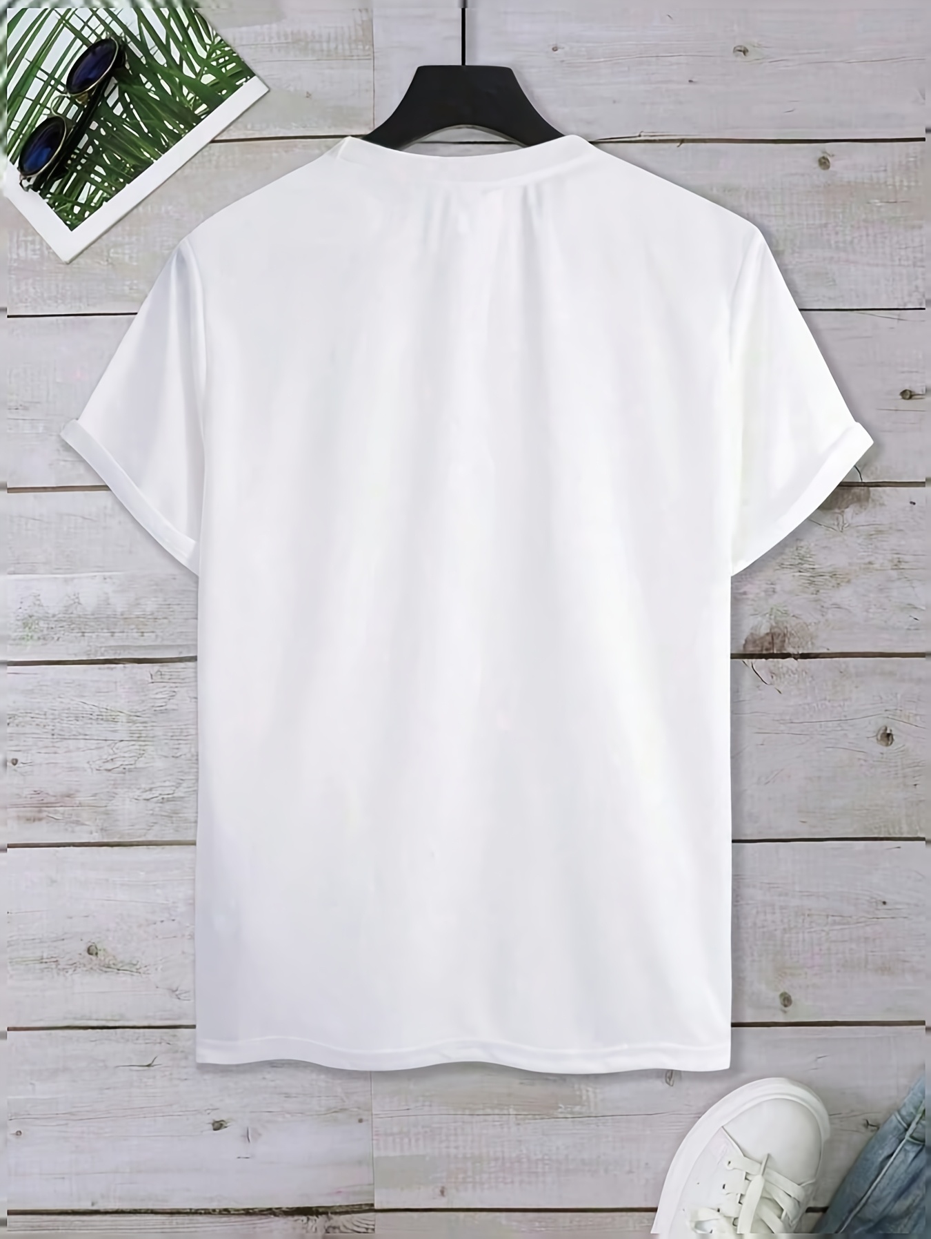 Camiseta Casual Masculina Esta - Summer Vibes Clothing Men avaliação e preço