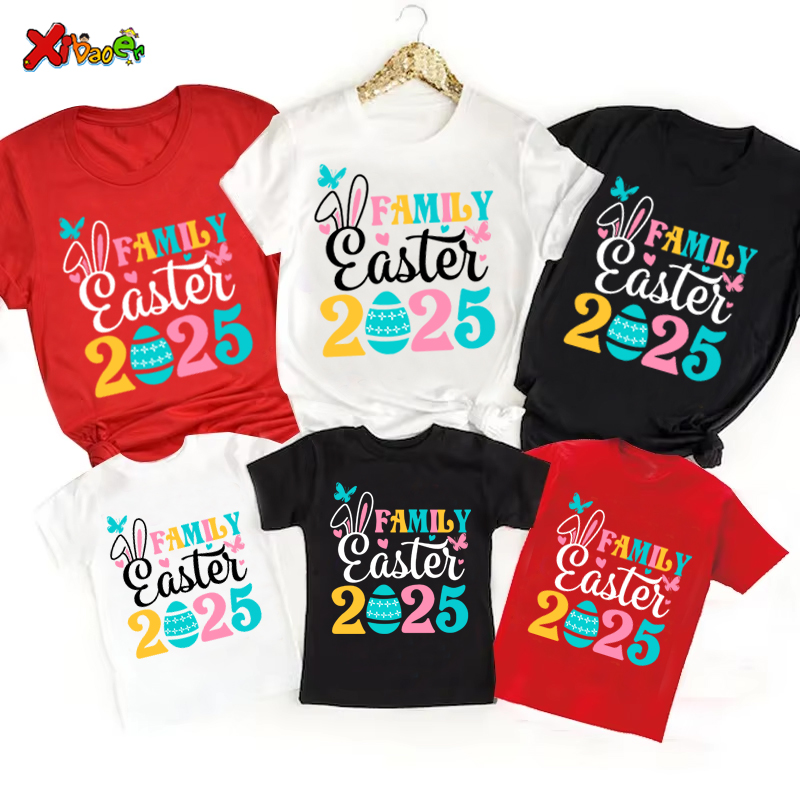 Páscoa família camisa festa fa - Summer Clothing New Look avaliação e preço