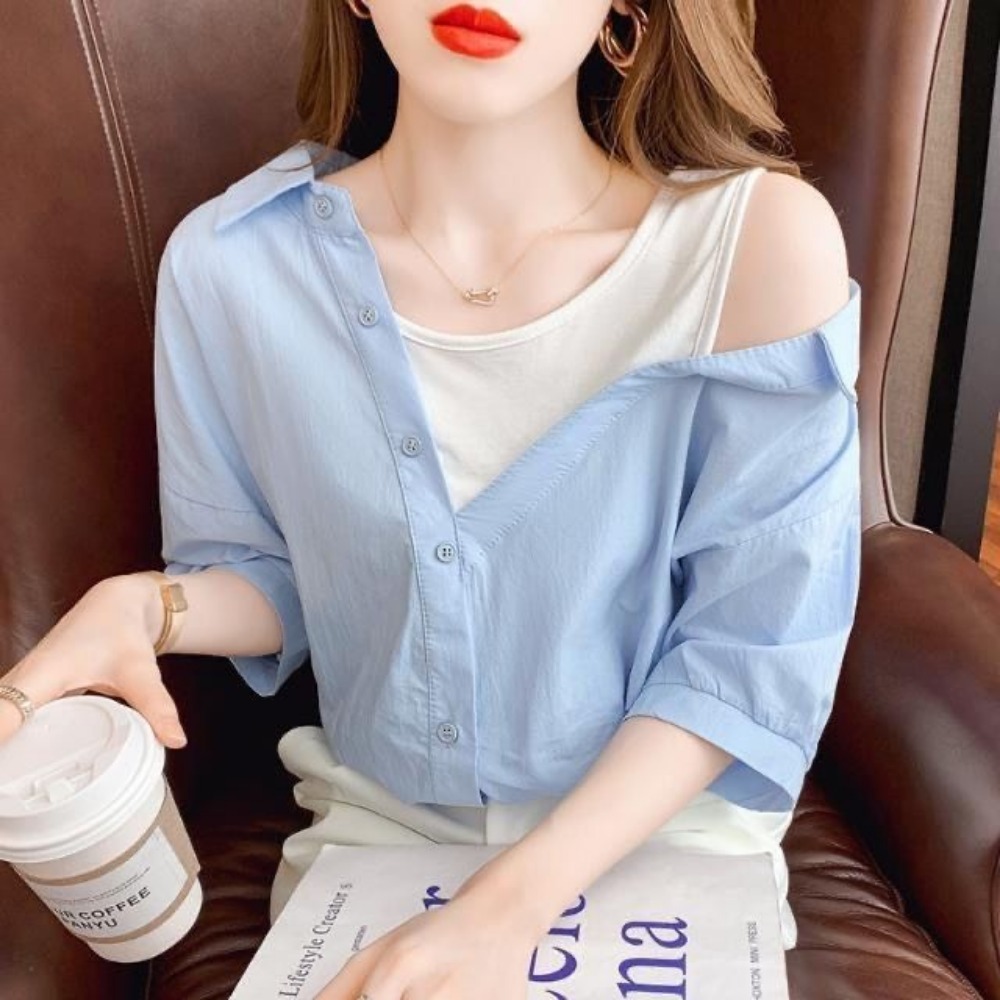 Camisa Feminina Casual Elegant - Summer Clothing New Look avaliação e preço