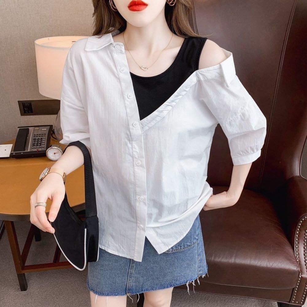 Camisa Feminina Casual Elegant - Summer Clothing New Look avaliação e preço