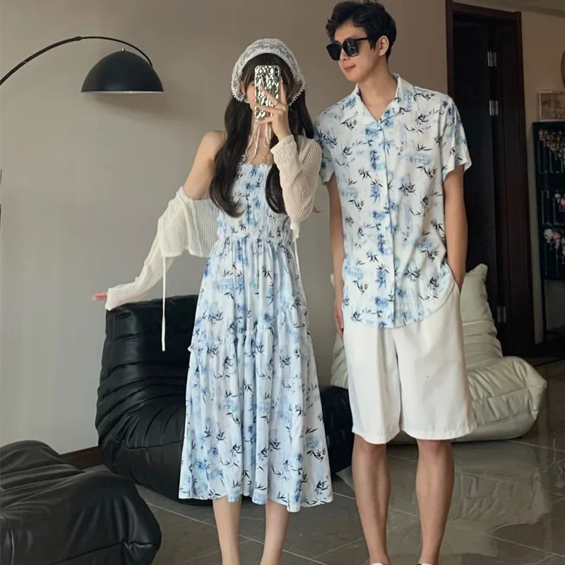 Resort casal olhar pais e cria - Summer Clothing Holiday avaliação e preço