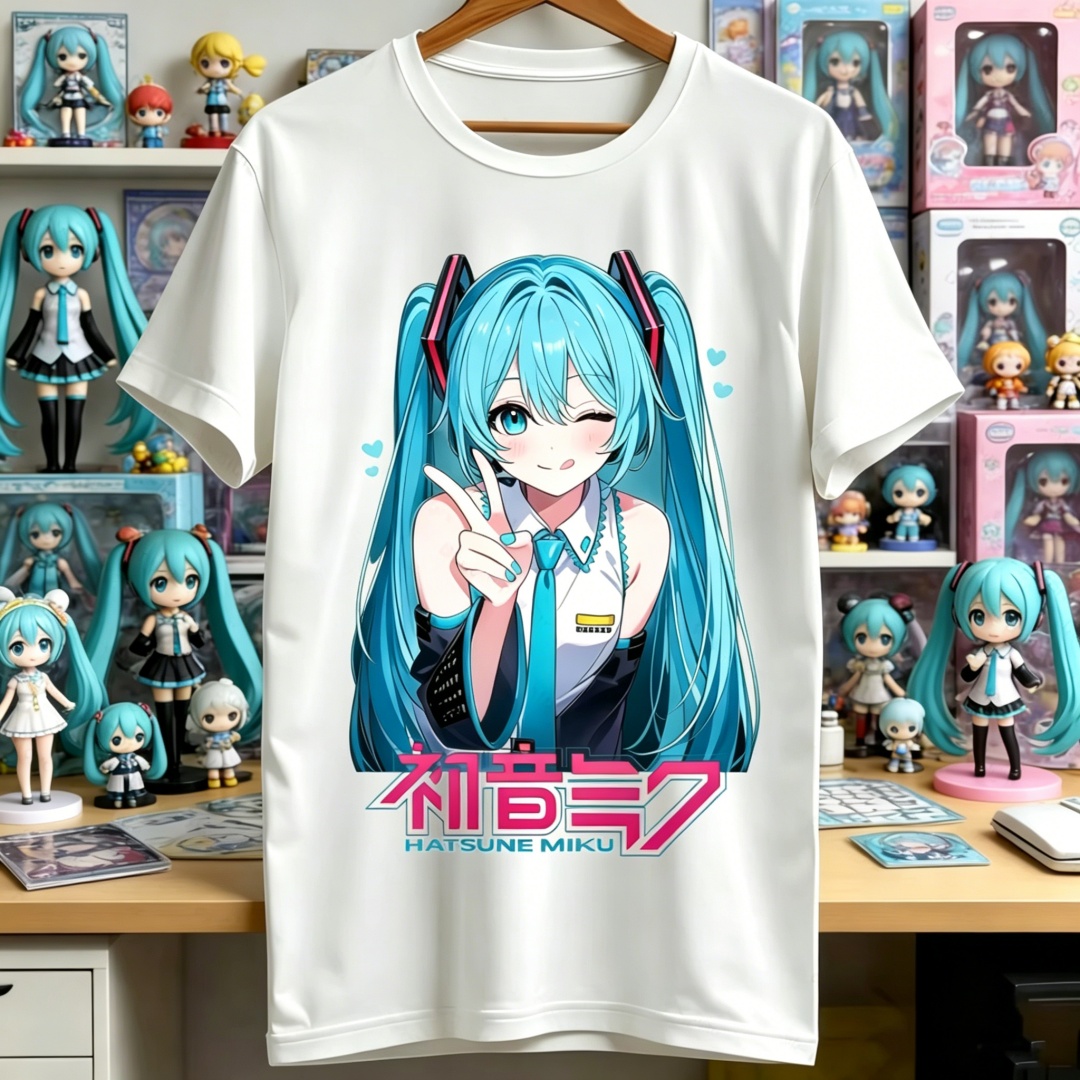 Camiseta Gráfica Kawaii Miku p - Summer Clothing Outfits avaliação e preço
