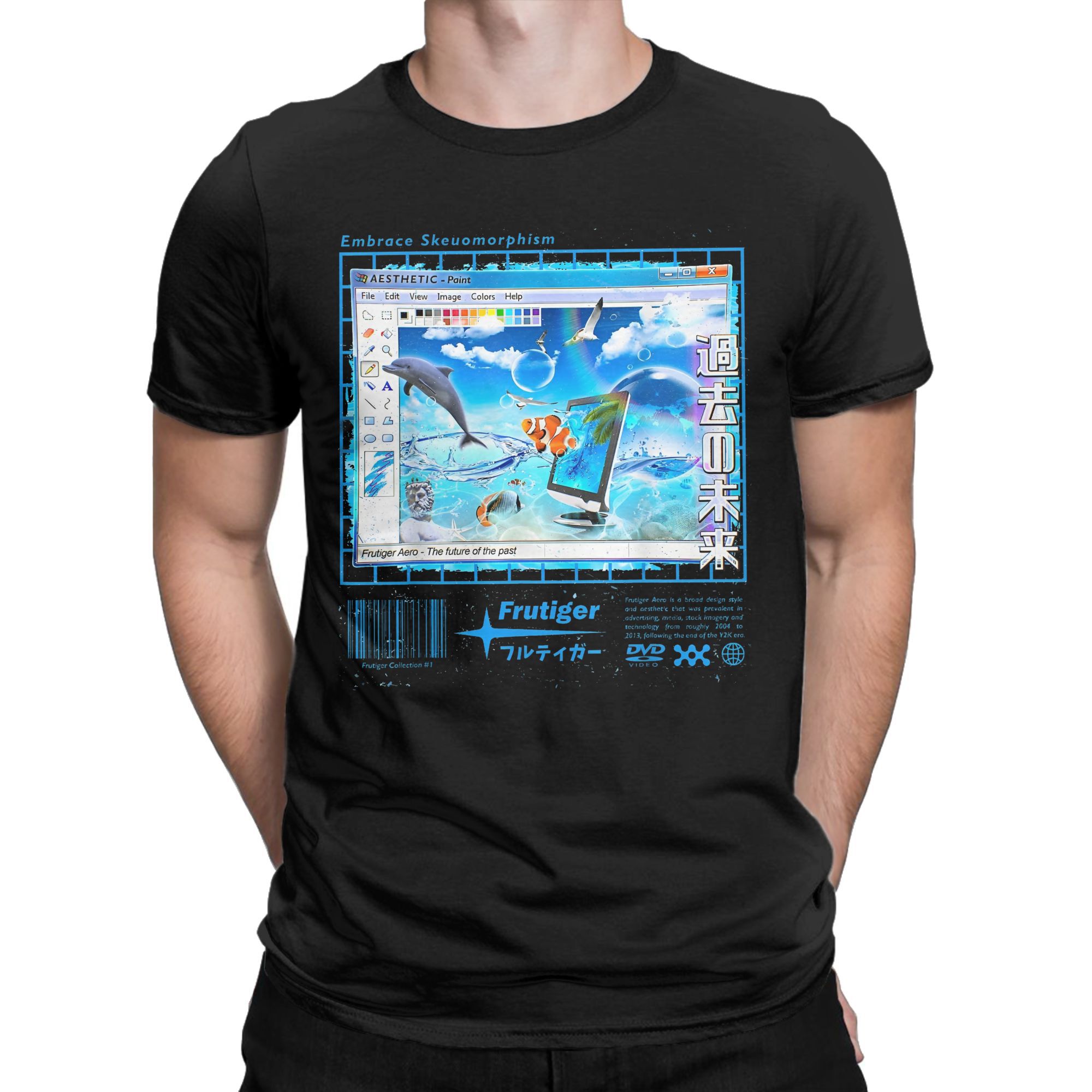 Homens Frutiger Aero Coleção d - Summer Vibes Clothing Men avaliação e preço