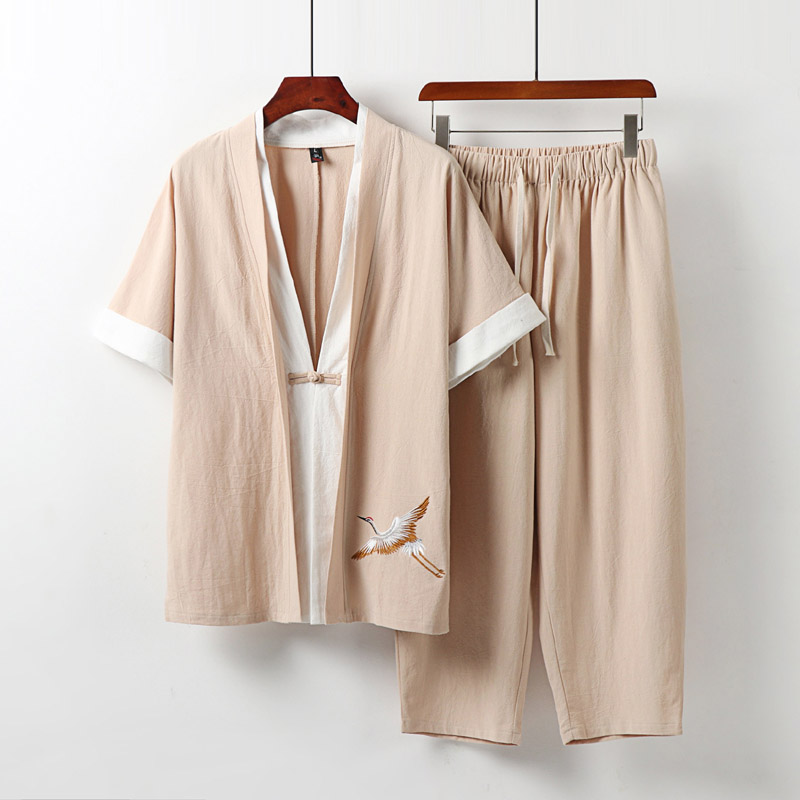 Roupas masculinas plus size, a - Summer Clothing Men Linen avaliação e preço