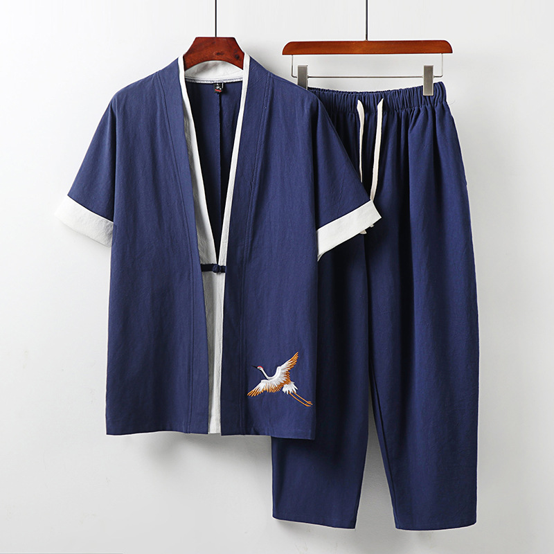 Roupas masculinas plus size, a - Summer Clothing Men Linen avaliação e preço