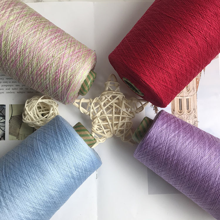500 g/rolo fio de seda amoreir - Summer Clothing Material avaliação e preço