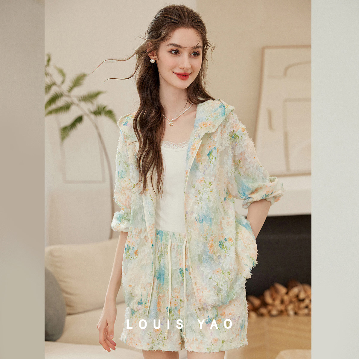 Conjunto Feminino LOUIS YAO 20 - Summer Clothing Sets Women avaliação e preço