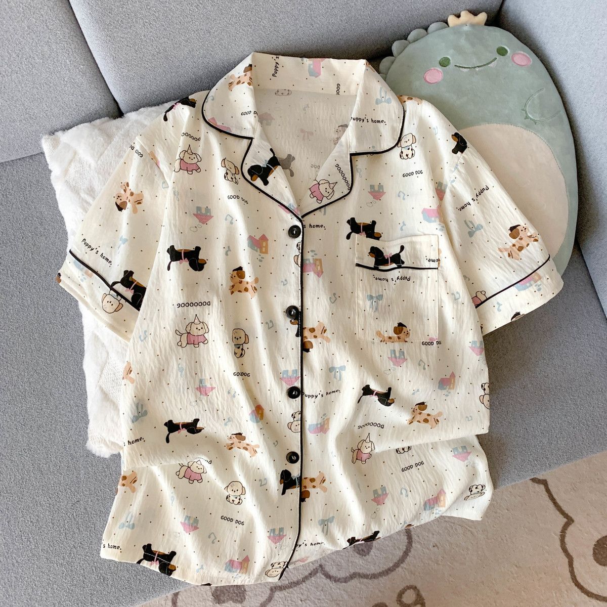 Pijamas Finos de Verão para Mu - Summer Clothing Sets Women avaliação e preço