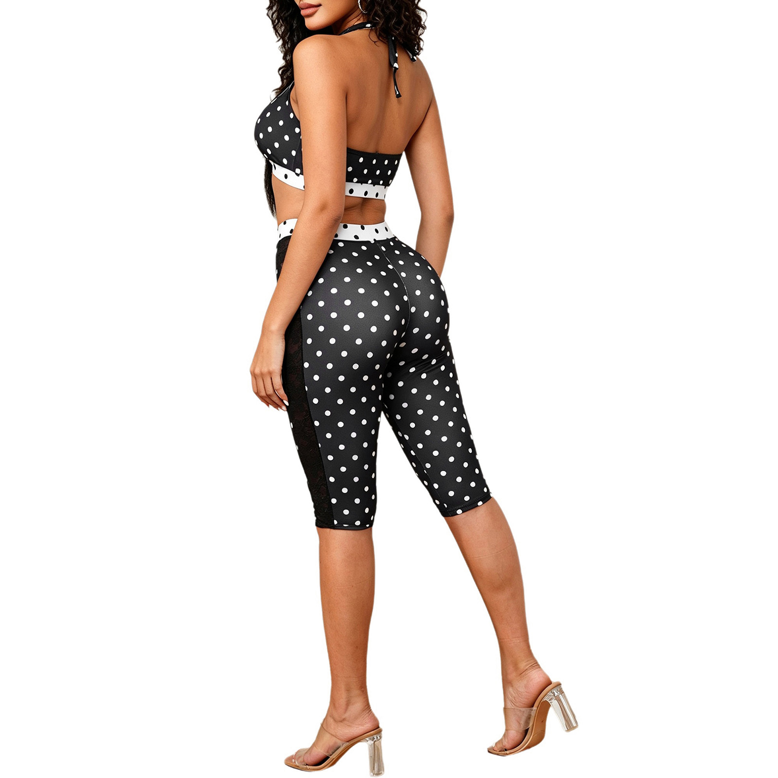 Conjunto Sexy Feminino com Est - Halter Neck Top avaliação e preço