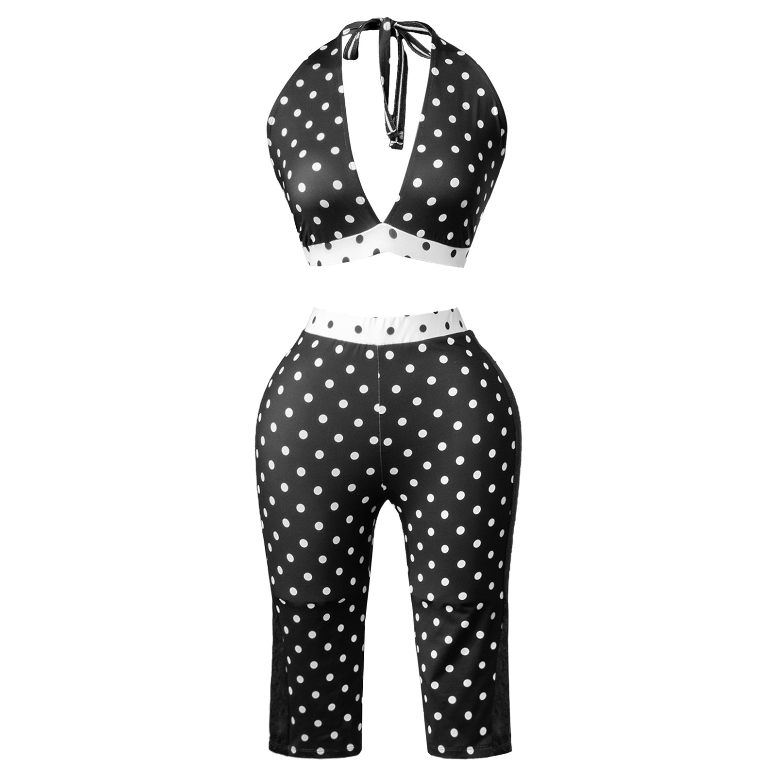 Conjunto Sexy Feminino com Est - Halter Neck Top avaliação e preço