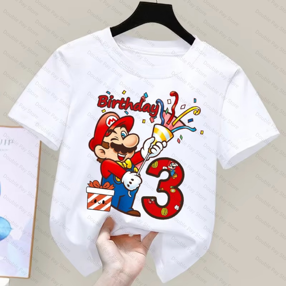 Camiseta infantil com número d - Summer Clothing Kids Boys avaliação e preço