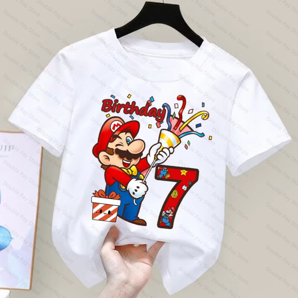 Camiseta infantil com número d - Summer Clothing Kids Boys avaliação e preço