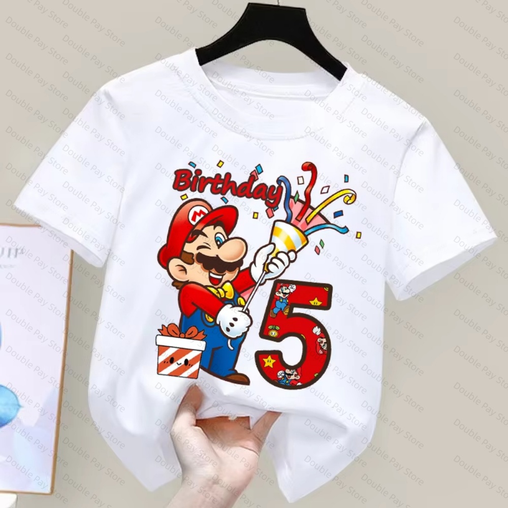 Camiseta infantil com número d - Summer Clothing Kids Boys avaliação e preço