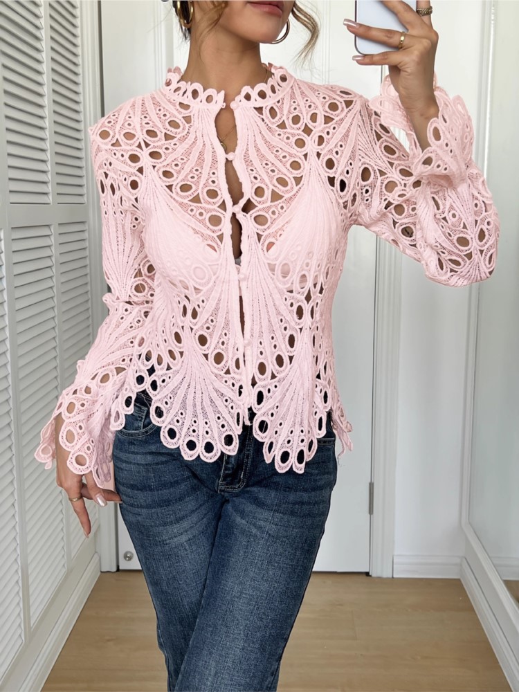 Camisa de renda branca para mu - Summer Clothing Holiday avaliação e preço