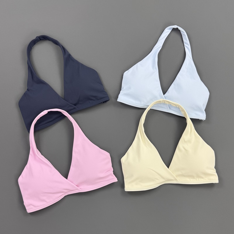 Top de Ginástica Feminino com  - Halter Neck Top avaliação e preço