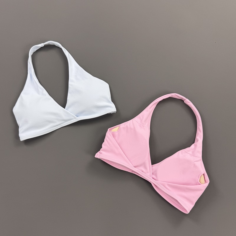 Top de Ginástica Feminino com  - Halter Neck Top avaliação e preço