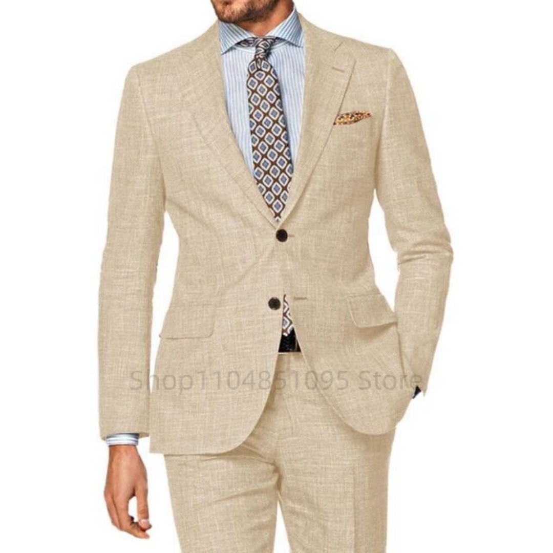 Ternos Masculinos de Linho Bra - Summer Clothing Men Linen avaliação e preço