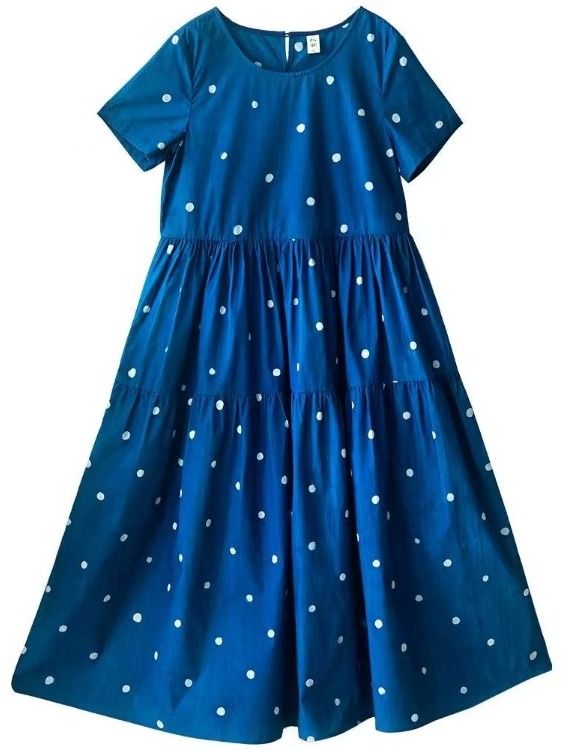 Vestido Feminino Azul de Algod - Summer Clothing Label avaliação e preço